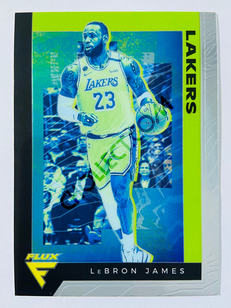 LeBron James - Los Angeles Lakers 2019-20 Panini Chronicles Flux #591