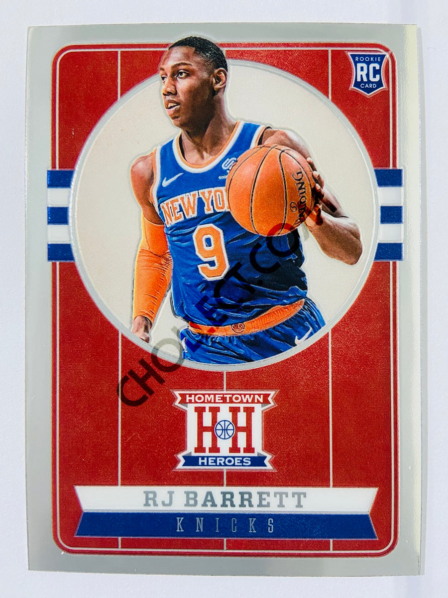 RJ Barrett - New York Knicks 2019-20 Panini Chronicles Hometown Heroes RC Rookie #554