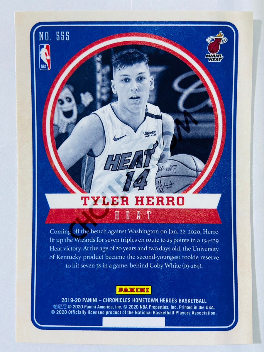 Tyler Herro - Miami Heat 2019-20 Panini Chronicles Hometown Heroes RC Rookie #555