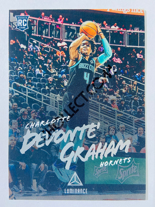 Devonte Graham - Charlotte Hornets 2018-19 Panini Chronicles Luminance RC Rookie #169