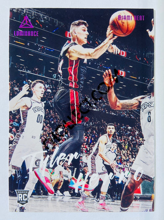 Tyler Herro - Miami Heat 2019-20 Panini Chronicles Luminance Pink Parallel RC Rookie #154