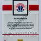 Rui Hachimura - Washington Wizards 2019-20 Panini Chronicles Panini #111 Red Parallel RC Rookie 036/149