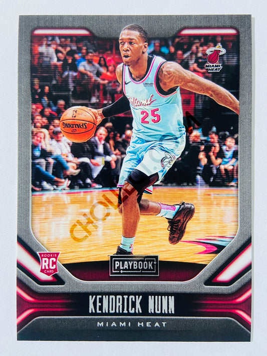 Kendrick Nunn - Miami Heat 2019-20 Panini Chronicles Playbook RC Rookie #181