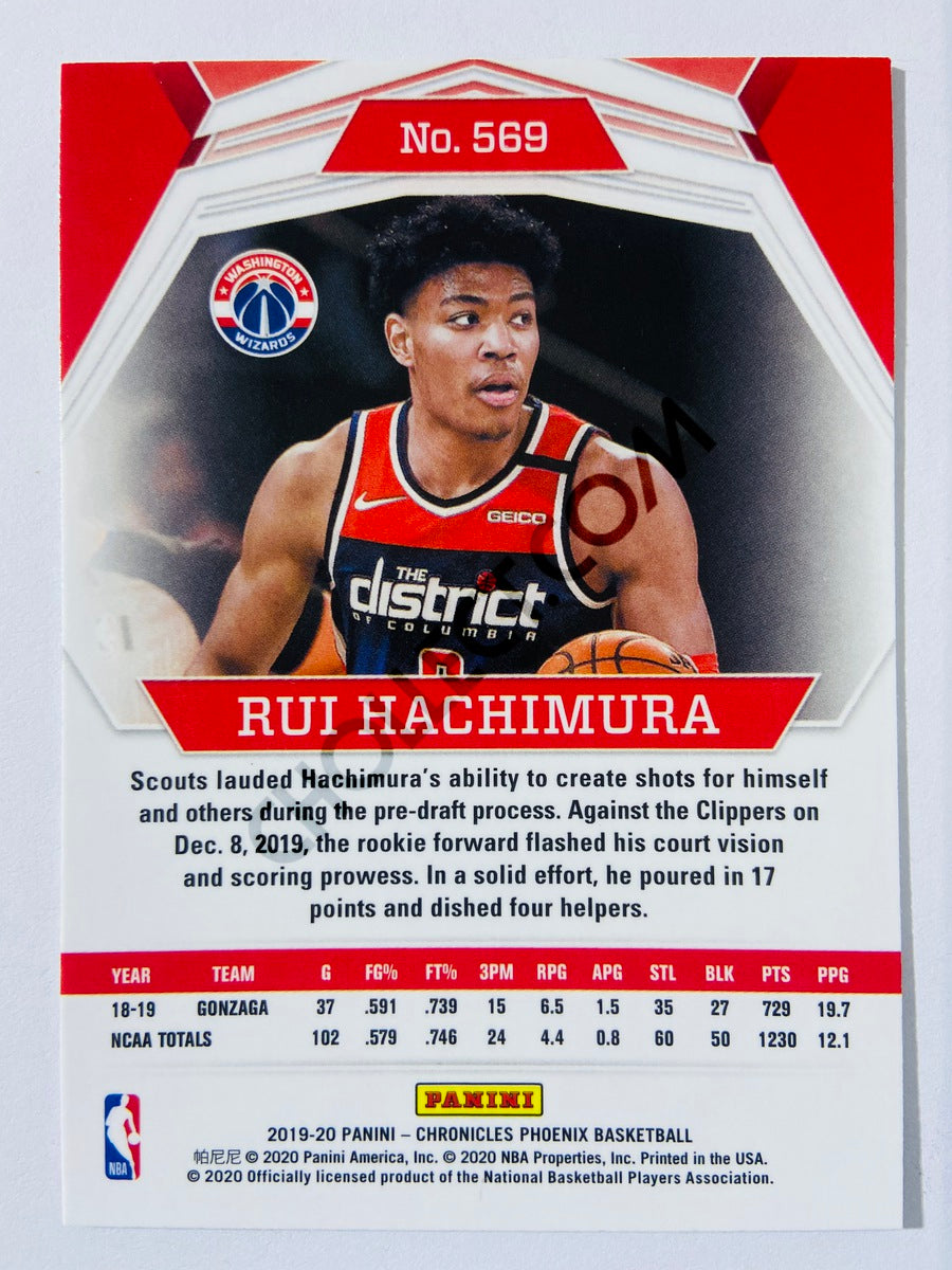 Rui Hachimura - Washington Wizards 2019-20 Panini Chronicles Phoenix RC Rookie #569