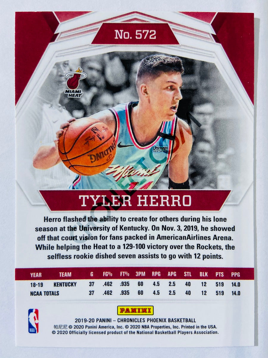 Tyler Herro - Miami Heat 2019-20 Panini Chronicles Phoenix RC Rookie #572