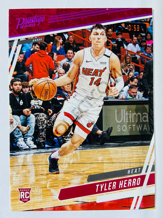 Tyler Herro - Miami Heat 2019-20 Panini Chronicles Prestige Pink Parallel RC Rookie #57