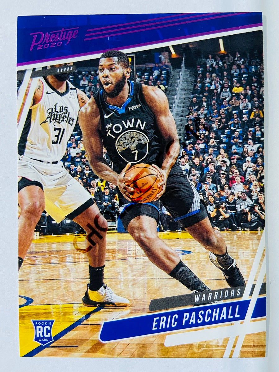 Eric Paschall - Golden State Warriors 2019-20 Panini Chronicles Prestige Pink Parallel RC Rookie #69