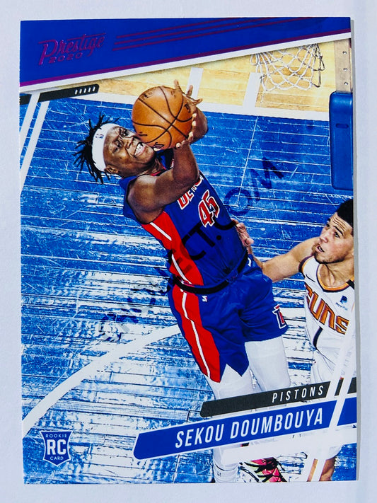 Sekou Doumbouya - Detroit Pistons 2019-20 Panini Chronicles Prestige Pink Parallel RC Rookie #72