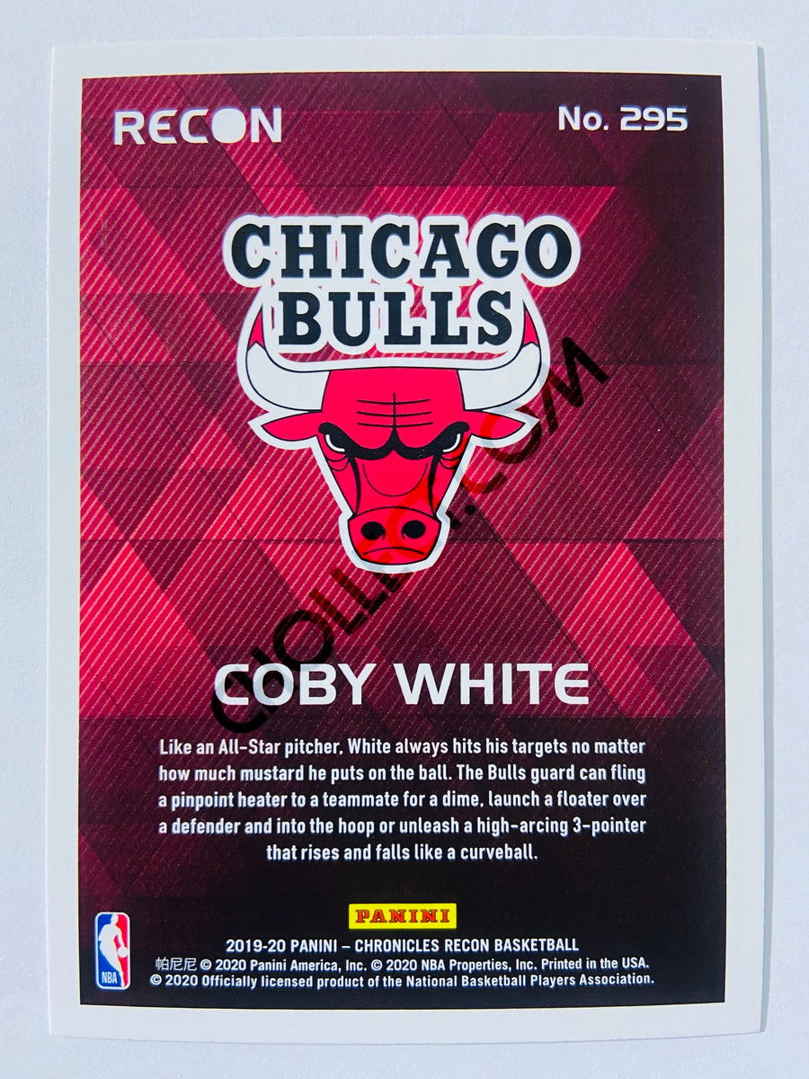 Coby White - Chicago Bulls 2019-20 Panini Chronicles Recon Pink Parallel RC Rookie #295