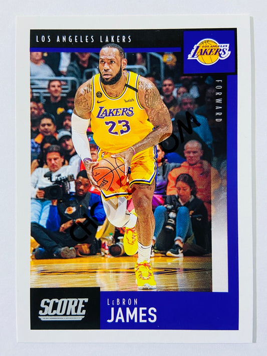 LeBron James - Los Angeles Lakers 2019-20 Panini Chronicles Score #607