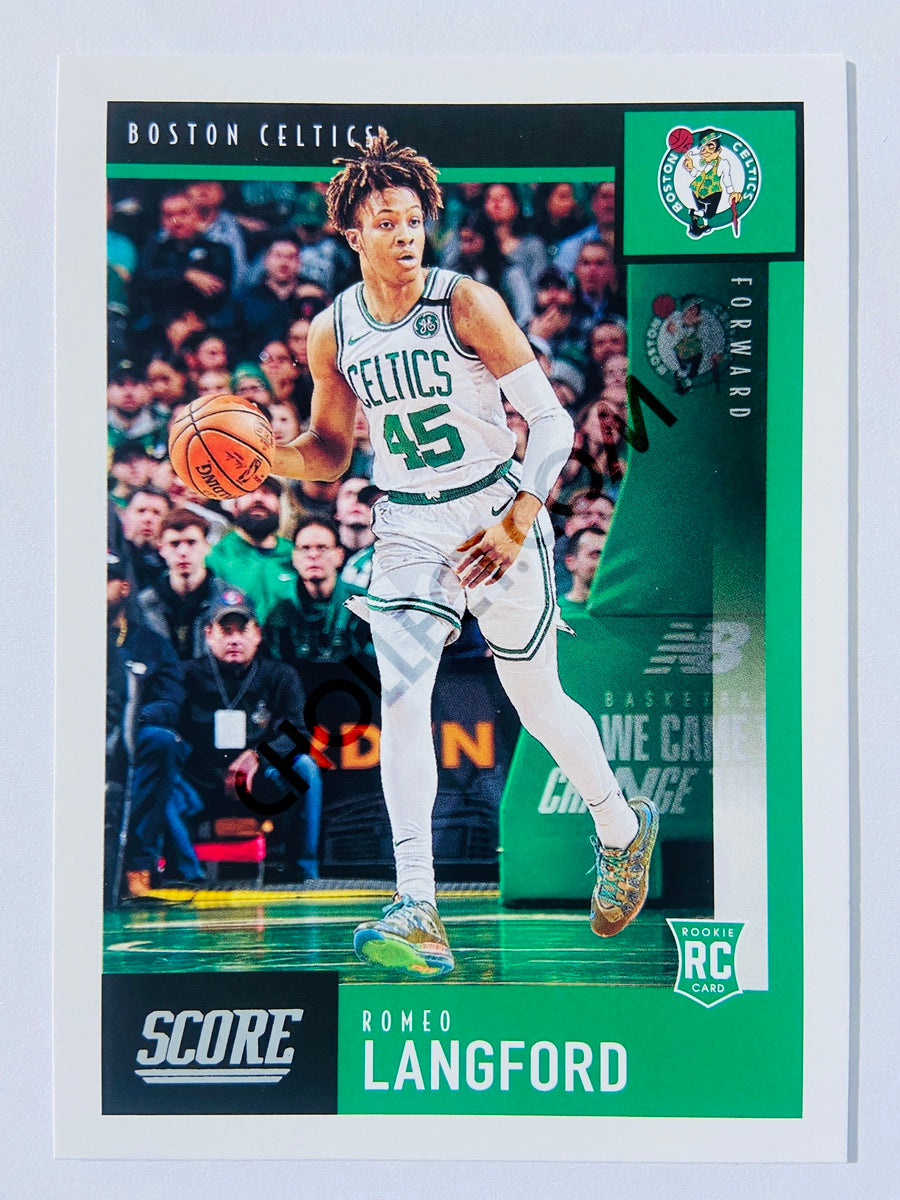 Romeo Langford - Boston Celtics 2019-20 Panini Chronicles Score RC Rookie #610