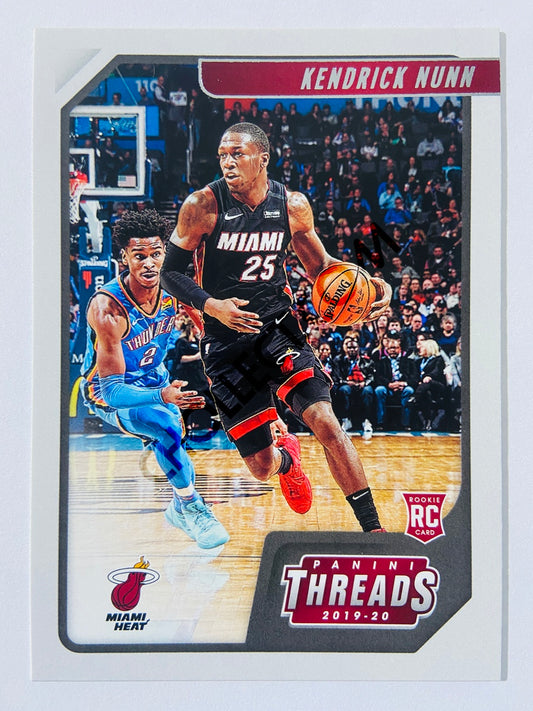 Kendrick Nunn - Miami Heat 2019-20 Panini Chronicles Threads RC Rookie #82