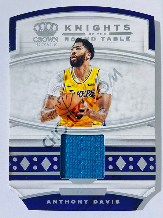 Anthony Davis - Los Angeles Lakers 2019-20 Panini Crown Royale Knights of the Round Table #3