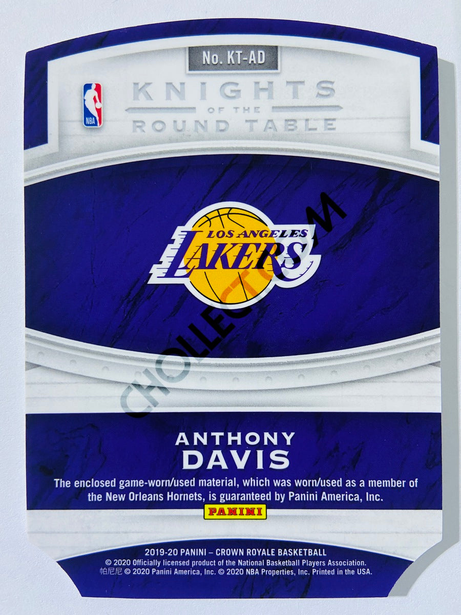 Anthony Davis - Los Angeles Lakers 2019-20 Panini Crown Royale Knights of the Round Table #3