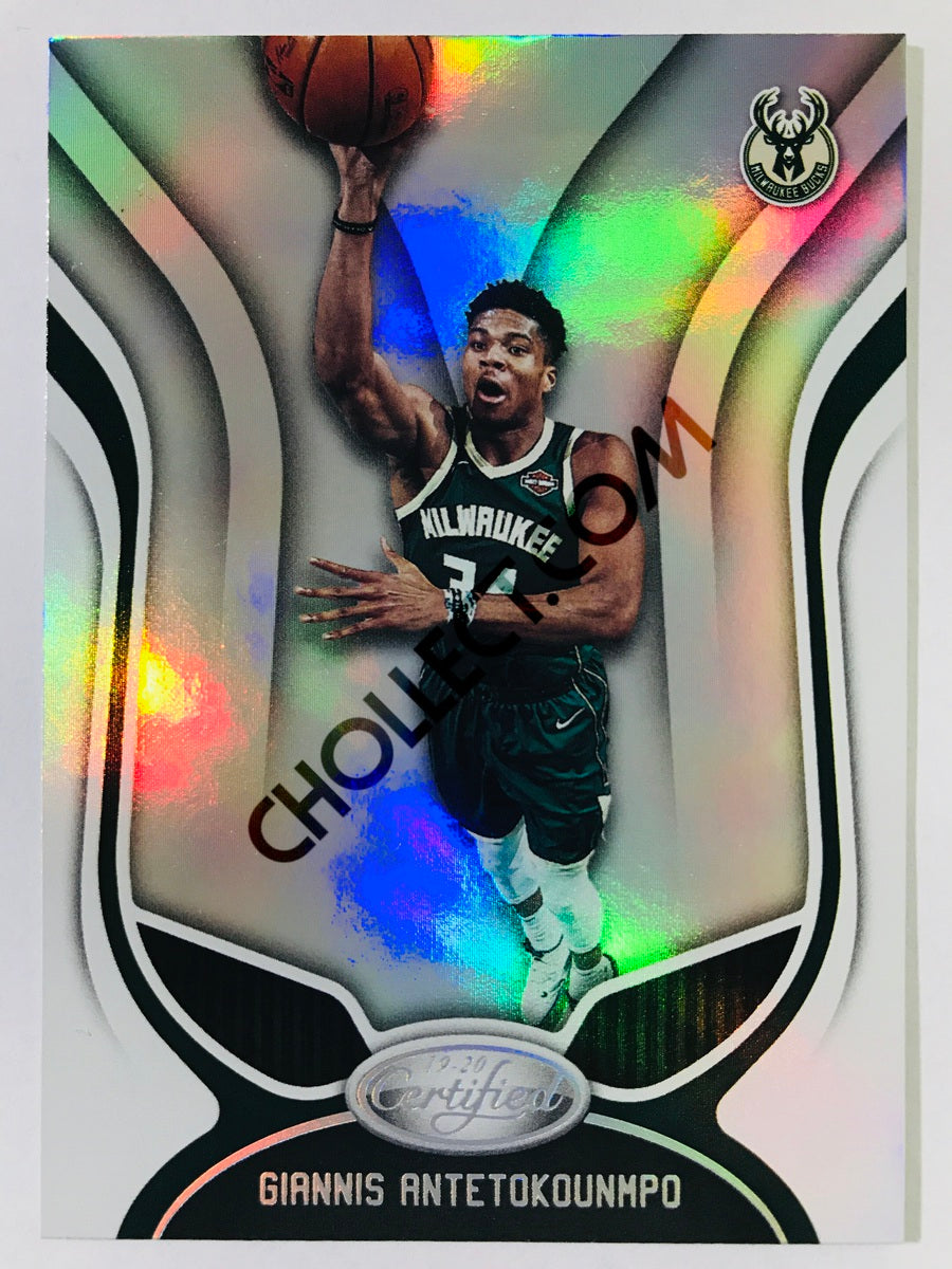 Giannis Antetokounmpo - Milwaukee Bucks 2019-20 Panini Certified #56