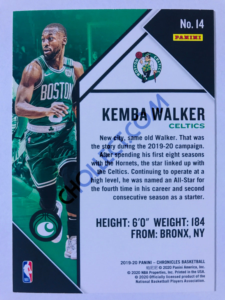 Kemba Walker - Boston Celtics 2019-20 Panini Chronicles Chronicles #14