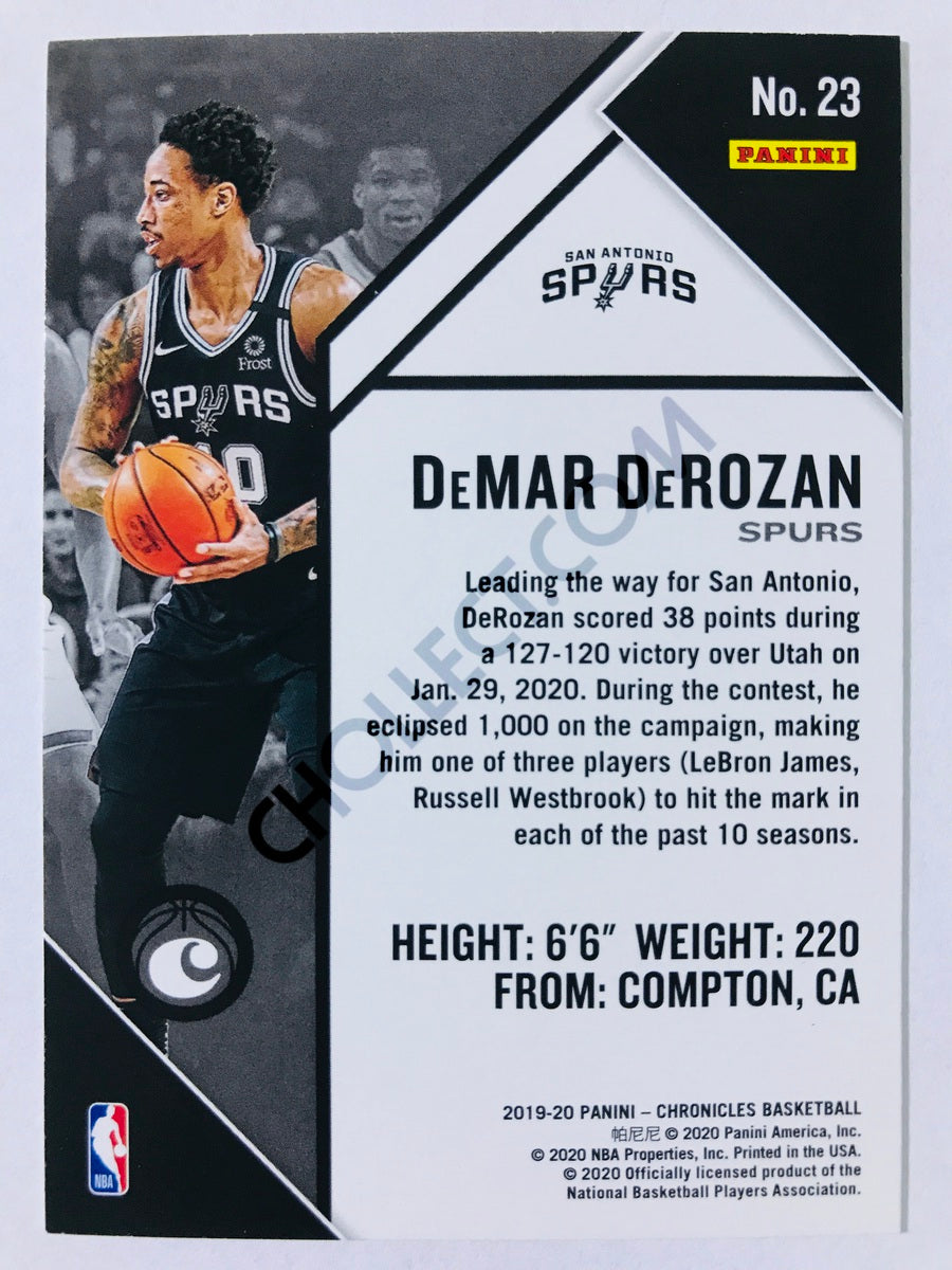 DeMar DeRozan - San Antonio Spurs 2019-20 Panini Chronicles Chronicles #23