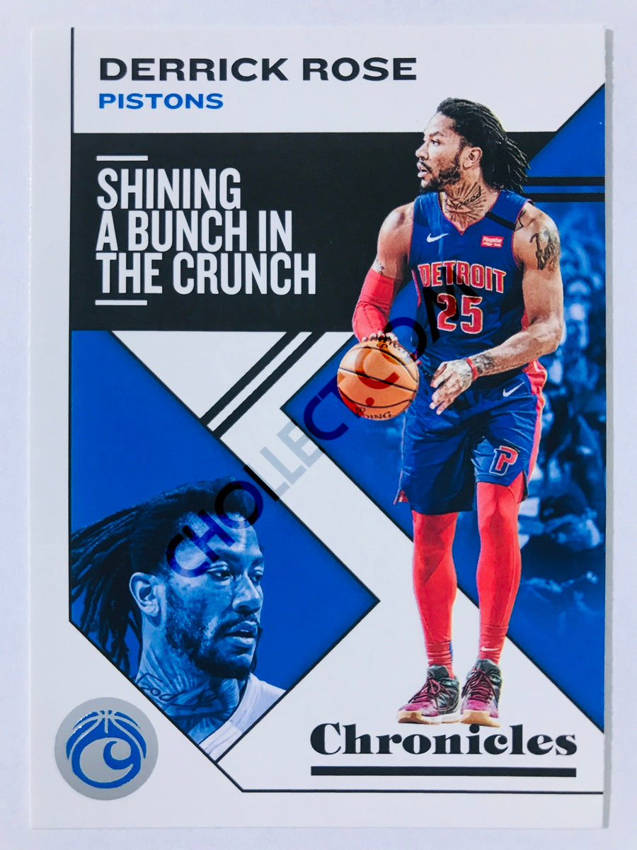 Derrick Rose - Detroit Pistons 2019-20 Panini Chronicles Chronicles #28