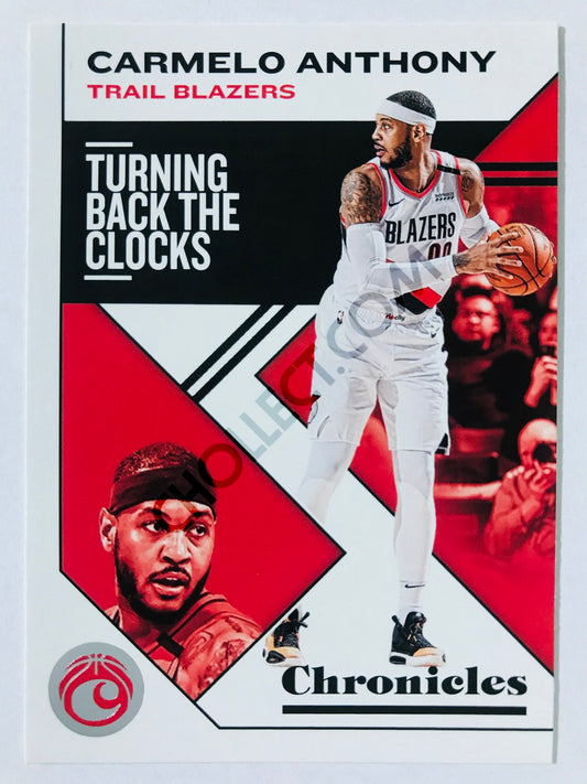 Carmelo Anthony - Portland Trail Blazers 2019-20 Panini Chronicles Chronicles #35