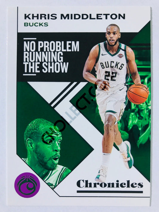 Khris Middleton - Milwaukee Bucks 2019-20 Panini Chronicles Chronicles Pink Parallel #37