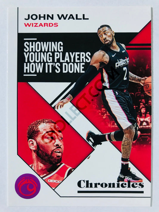 John Wall - Washington Wizards 2019-20 Panini Chronicles Chronicles Pink Parallel #38