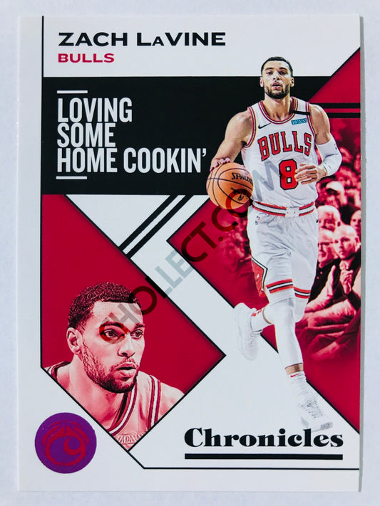 Zach LaVine - Chicago Bulls 2019-20 Panini Chronicles Chronicles Pink Parallel #43