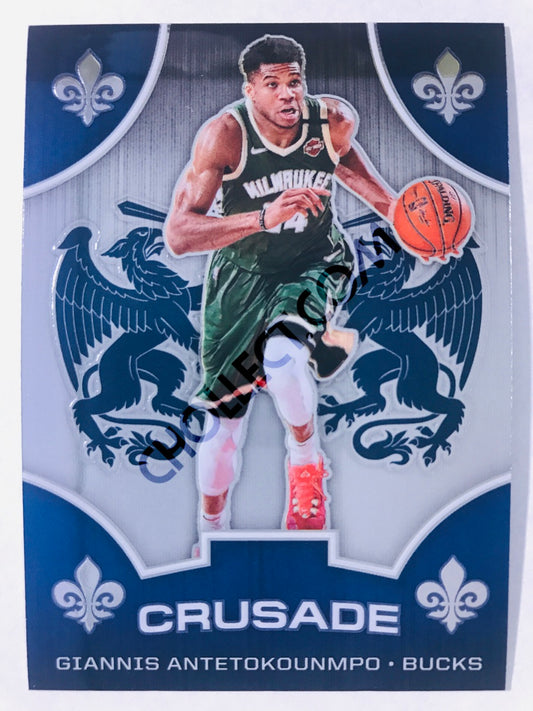 Giannis Antetokounmpo - Milwaukee Bucks 2019-20 Panini Chronicles Crusade #528