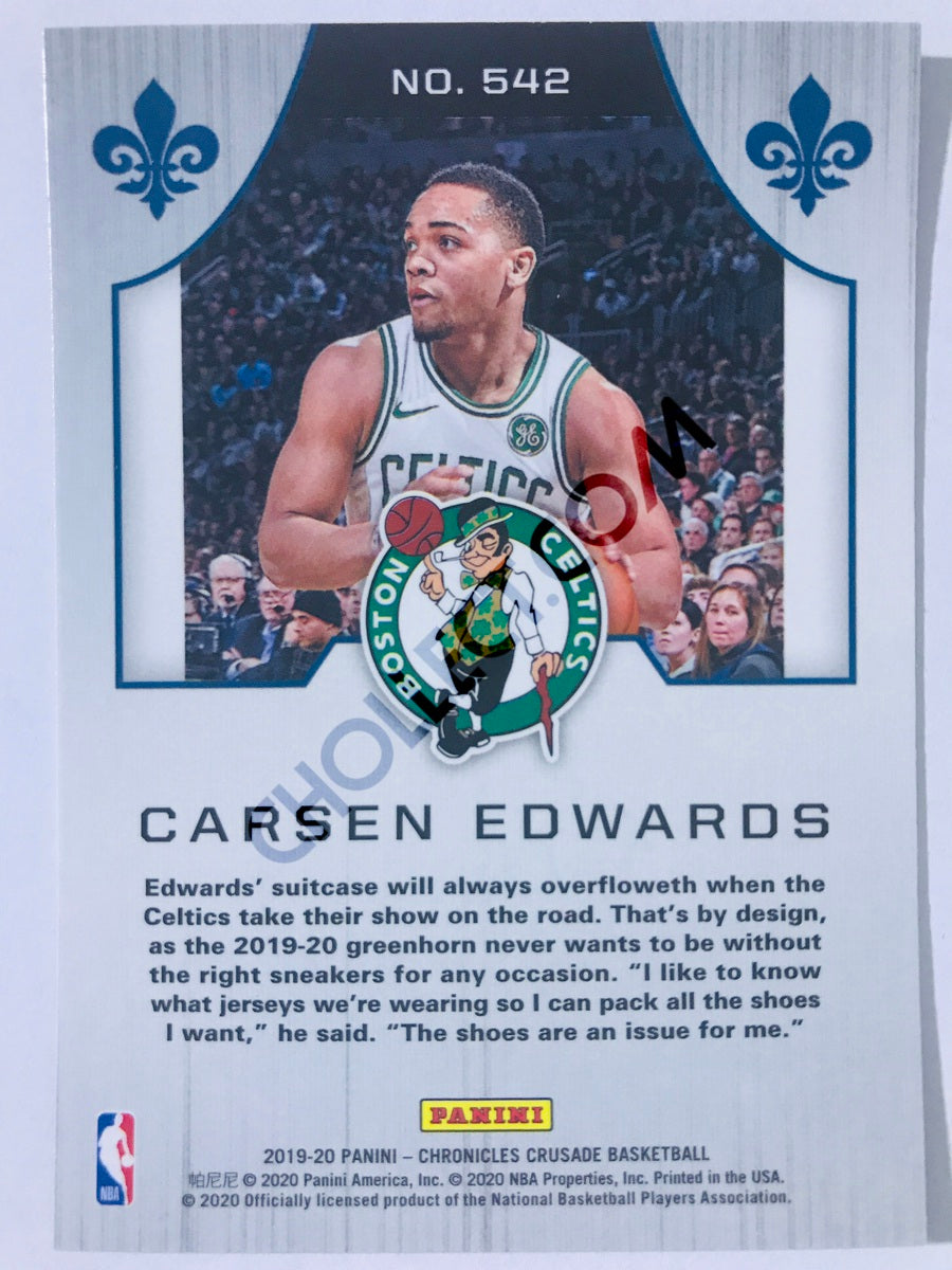 Carsen Edwards - Boston Celtics 2019-20 Panini Chronicles Crusade RC Rookie #542