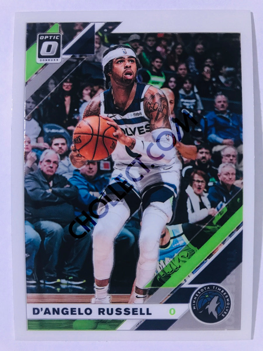 D'Angelo Russell - Minnesota Timberwolves 2019-20 Panini Chronicles Donruss Optic #512