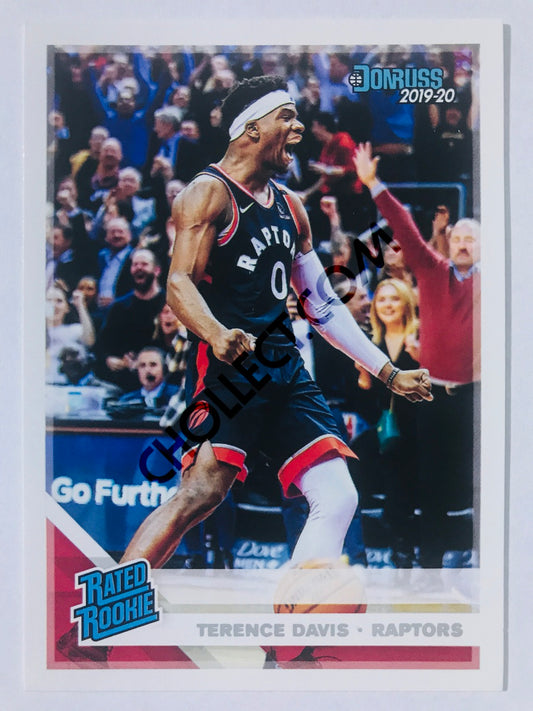 Terence Davis - Toronto Raptors 2019-20 Panini Chronicles Donruss Rated Rookie #196