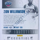 Zion Williamson - New Orleans Pelicans 2019-20 Panini Chronicles Essentials RC Rookie #210