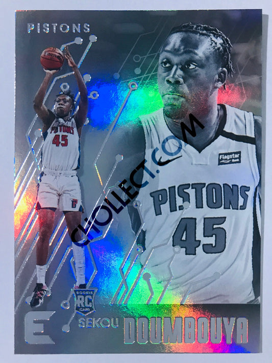 Sekou Doumbouya - Detroit Pistons 2019-20 Panini Chronicles Essentials RC Rookie #214