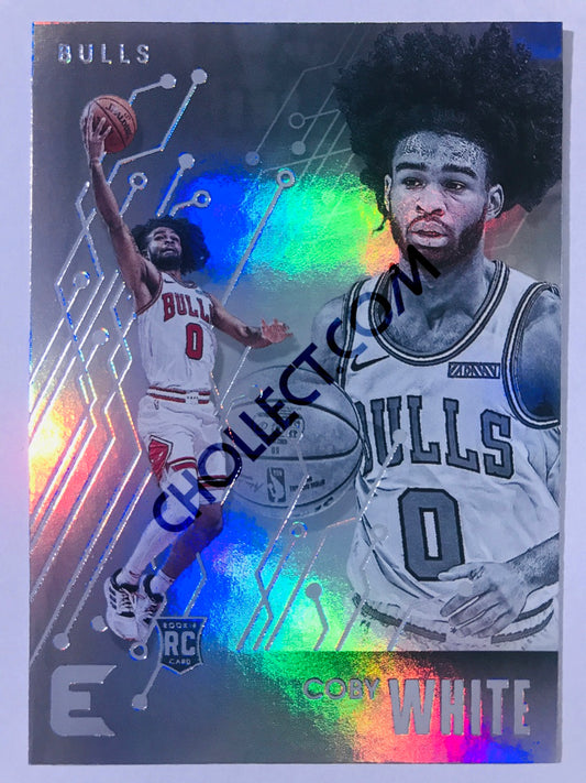 Coby White - Chicago Bulls 2019-20 Panini Chronicles Essentials RC Rookie #216