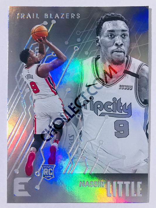 Nassir Little - Portland Trail Blazers 2019-20 Panini Chronicles Essentials RC Rookie #222