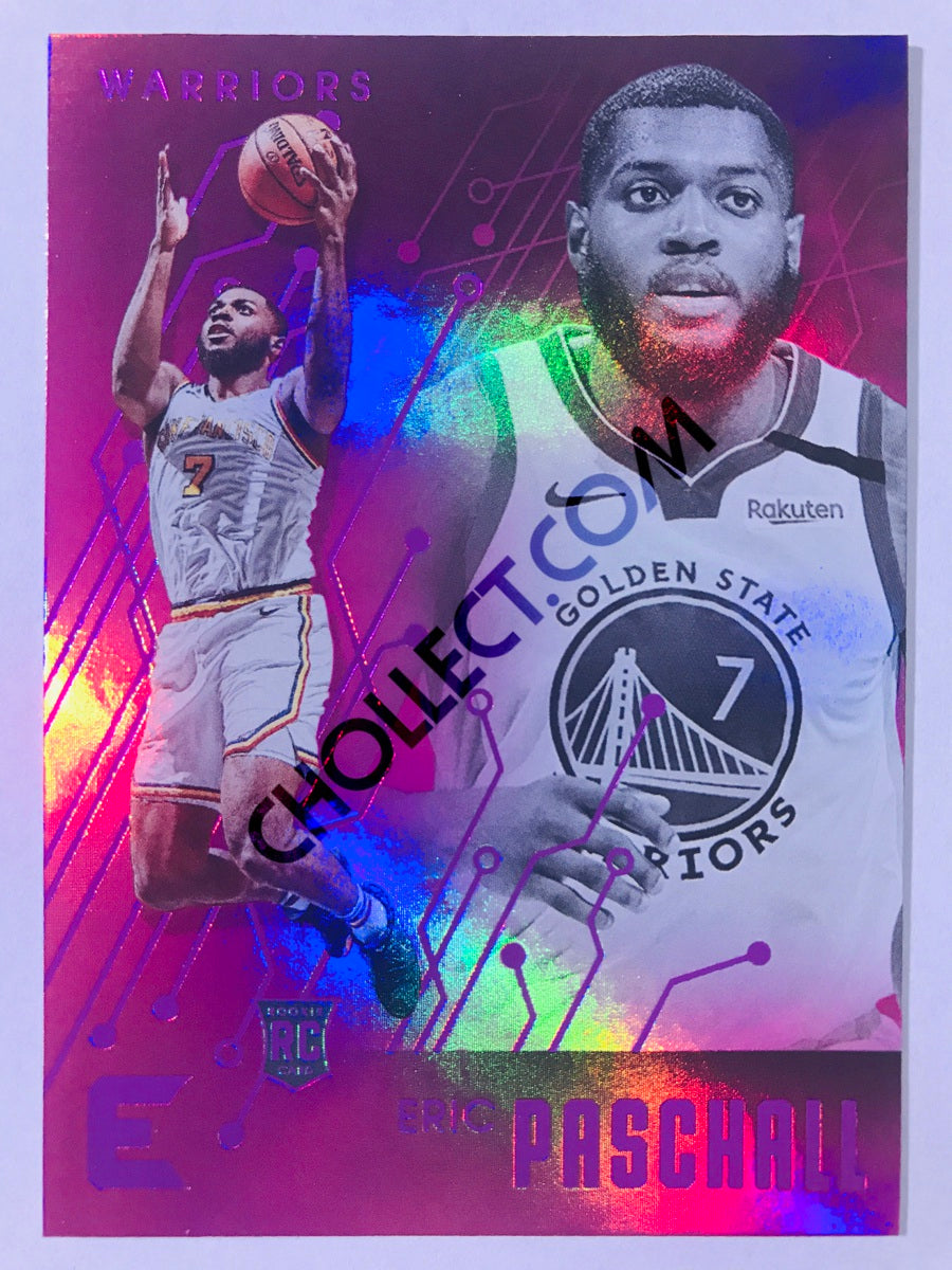 Eric Paschall - Golden State Warriors 2019-20 Panini Chronicles Essentials Pink Parallel RC Rookie #227