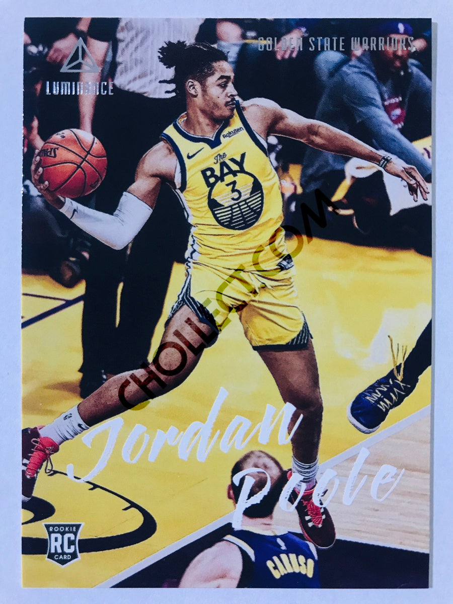 Jordan Poole - Golden State Warriors 2019-20 Panini Chronicles Luminance RC Rookie #139