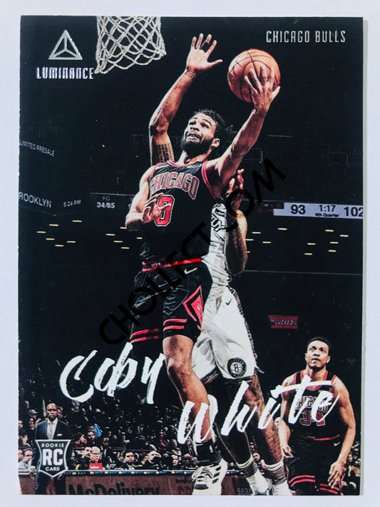 Coby White - Chicago Bulls 2019-20 Panini Chronicles Luminance RC Rookie #145