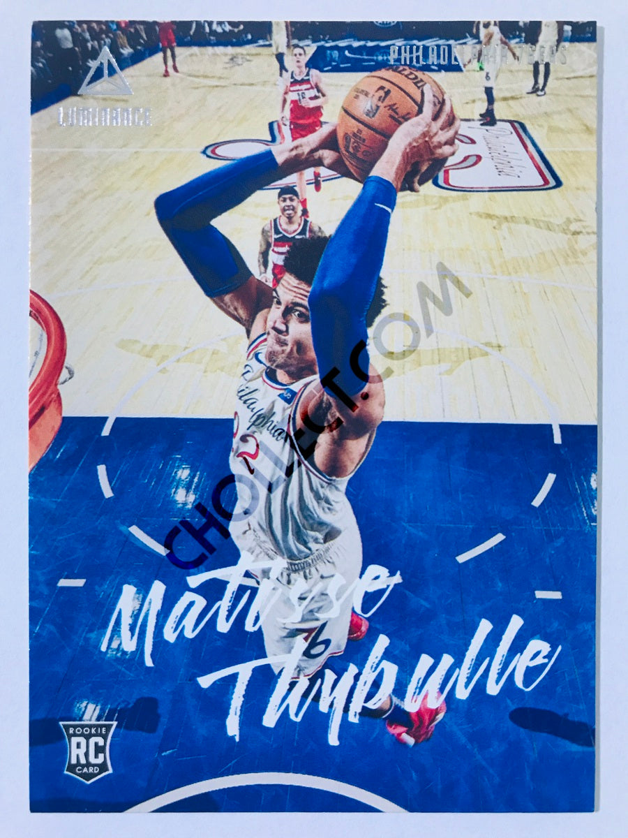 Matisse Thybulle - Philadelphia 76ers 2019-20 Panini Chronicles Luminance RC Rookie #146