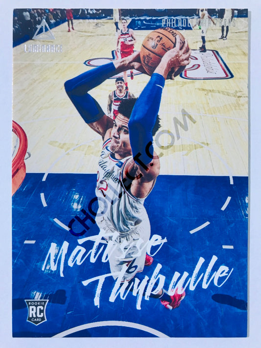 Matisse Thybulle - Philadelphia 76ers 2019-20 Panini Chronicles Luminance RC Rookie #146