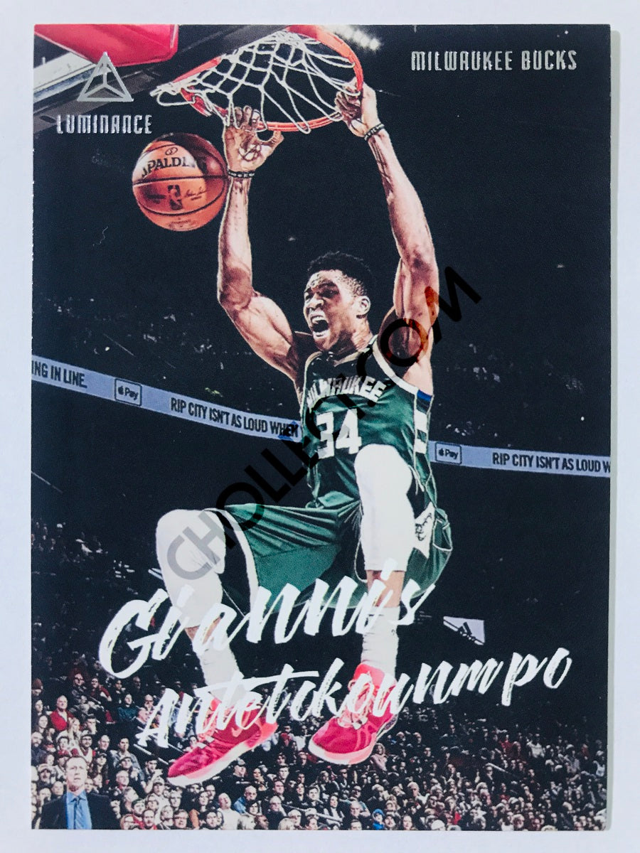 Giannis Antetokounmpo - Milwaukee Bucks 2019-20 Panini Chronicles Luminance #155