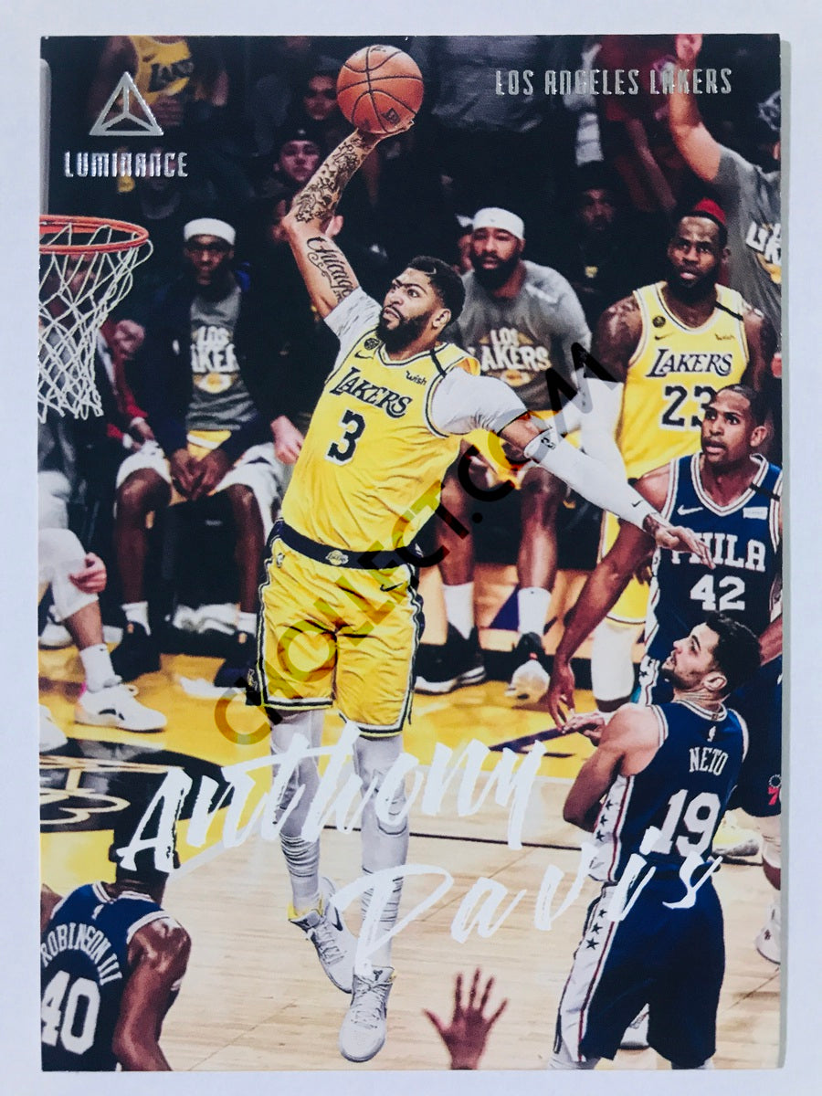 Anthony Davis - Los Angeles Lakers 2019-20 Panini Chronicles Luminance #157