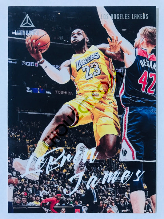 LeBron James - Los Angeles Lakers 2019-20 Panini Chronicles Luminance #162