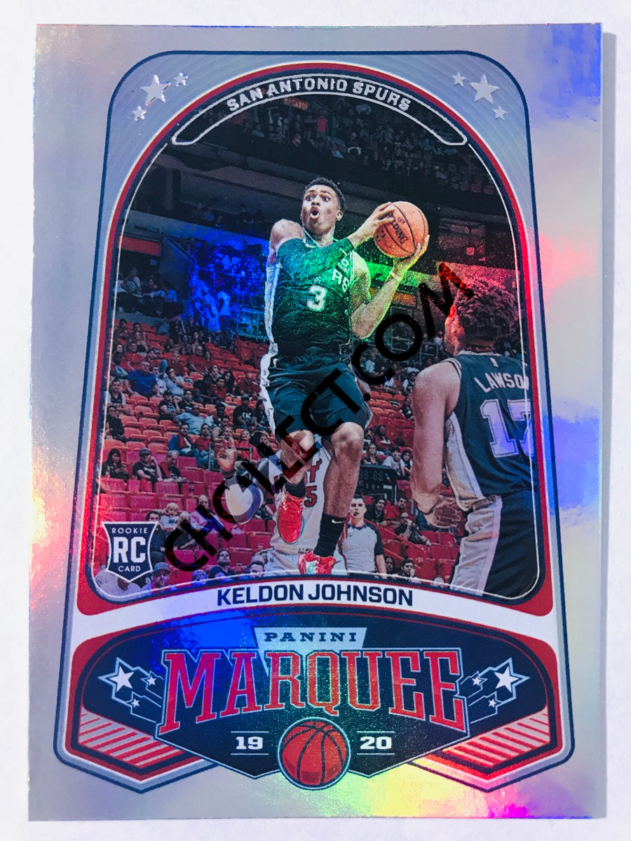 Keldon Johnson - San Antonio Spurs 2019-20 Panini Chronicles Marquee RC Rookie #247