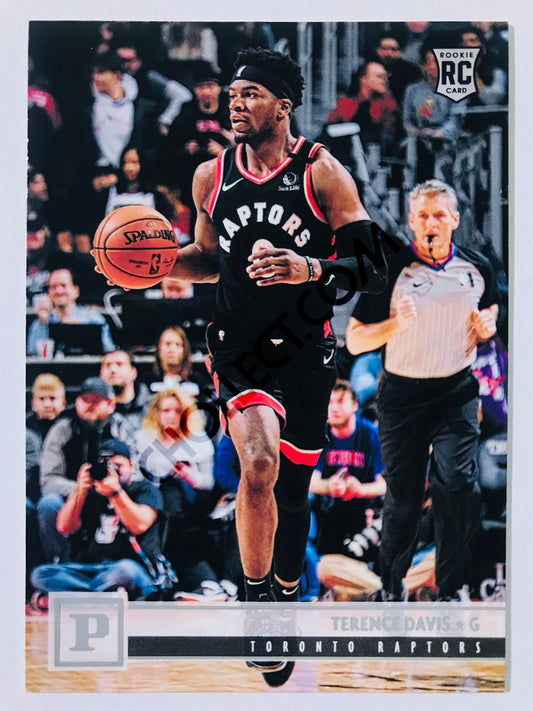 Terence Davis - Toronto Raptors 2019-20 Panini Chronicles Panini RC Rookie #104