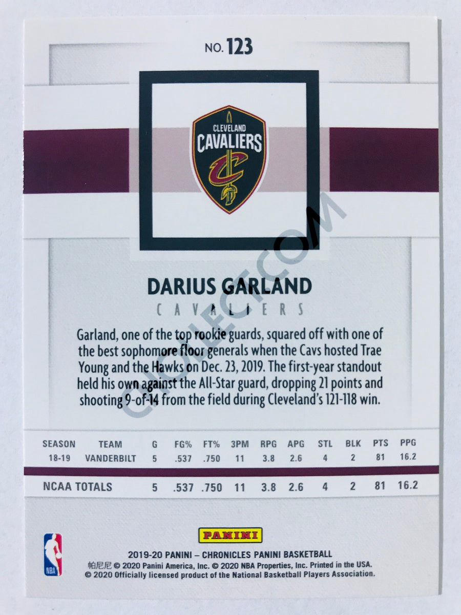 Darius Garland - Cleveland Cavaliers 2019-20 Panini Chronicles Panini RC Rookie #123