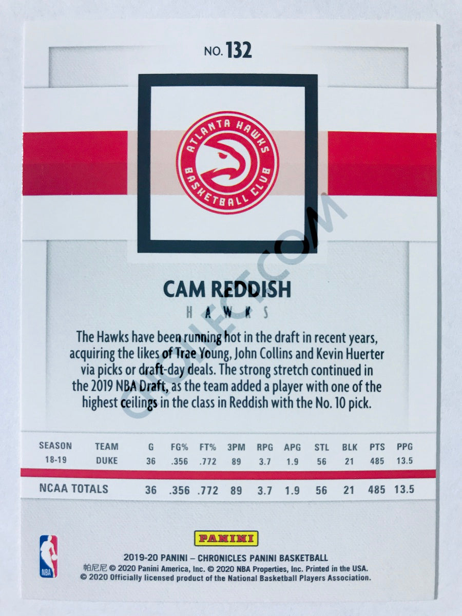 Cam Reddish - Atlanta Hawks 2019-20 Panini Chronicles Panini RC Rookie #132