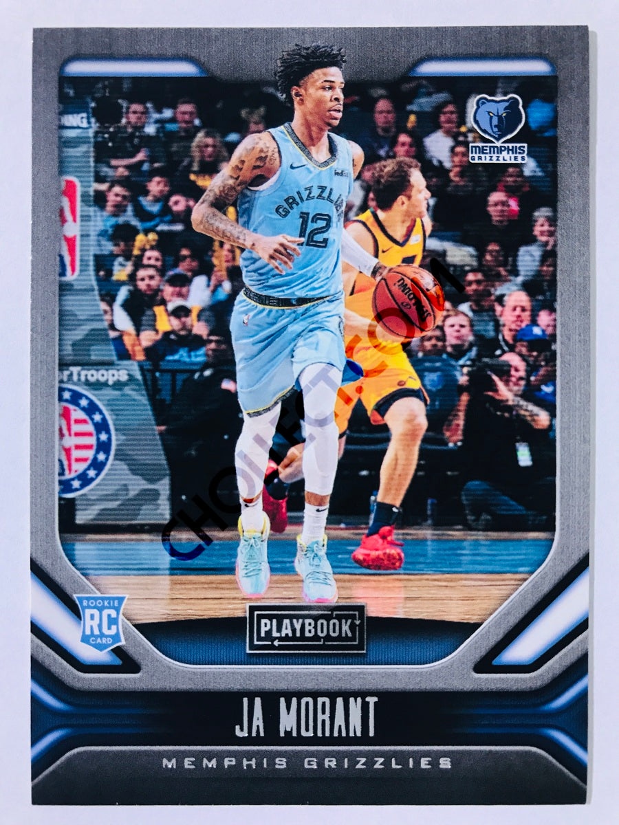Ja Morant - Memphis Grizzlies 2019-20 Panini Chronicles Playbook RC Rookie #168
