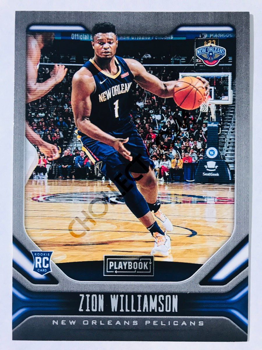 Zion Williamson - New Orleans Pelicans 2019-20 Panini Chronicles Playbook RC Rookie #169