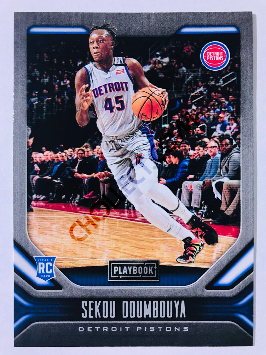 Sekou Doumbouya - Detroit Pistons 2019-20 Panini Chronicles Playbook RC Rookie #172