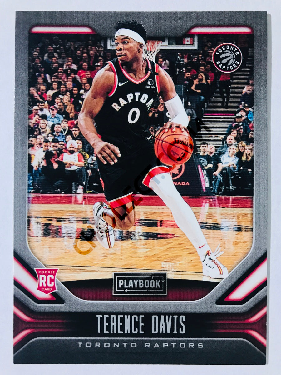 Terence Davis - Toronto Raptors 2019-20 Panini Chronicles Playbook RC Rookie #177